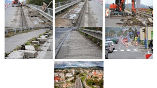 Rekonštrukcia cesty I/74 a chodníkov na cestnom nadjazde