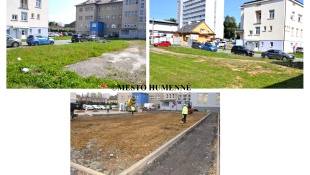 Rekonštrukcia a rozšírenie parkovacích miest pri Detskej poliklinike
