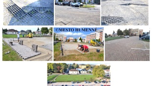Rekonštrukcia parkovacích miest na oproti MsÚ