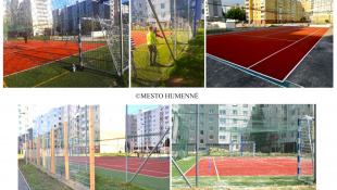 Oplotenie ihriska na Sídlisku pod Sokolejom